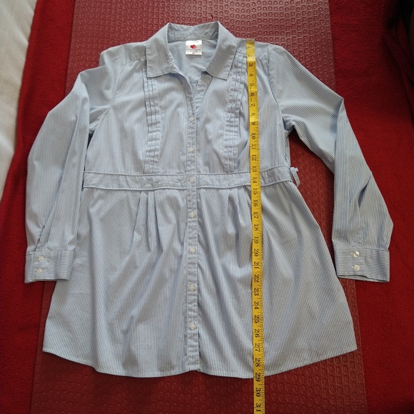 Two hearts maternity long sleeve top blouse size medium - Picture 11 of 14